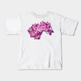 Pink orchid Kids T-Shirt